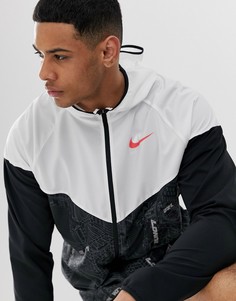 Черная куртка-ветровка Nike Running windrunner London Marathon-Черный
