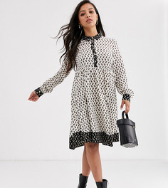 Платье миди с принтом пейсли Vila Petite-Мульти