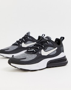 Черные/серые кроссовки Nike Air Max 270 React-Черный