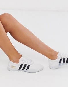 Белые кроссовки adidas Originals Taekwondo Team-Черный