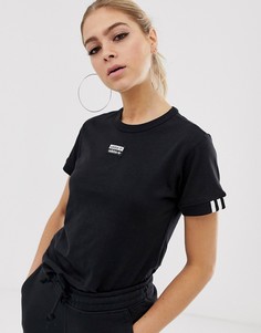 Черная футболка adidas Originals RYV-Черный