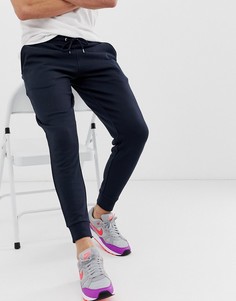 Суженные книзу темно-синие джоггеры ASOS DESIGN-Темно-синий