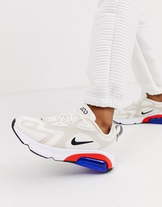 Кроссовки кремового цвета Nike Air Max 200-Кремовый
