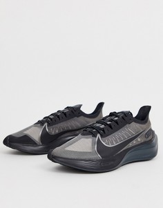 Черные кроссовки Nike Running Zoom Gravity-Черный