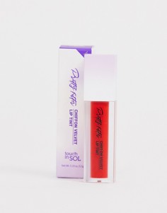 Блеск для губ Touch In Sol Pretty Filter Chiffon Velvet - Dear Orange-Оранжевый
