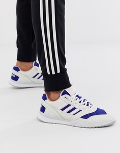 Синие кроссовки adidas Originals A.R-Синий