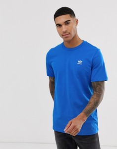 Синяя футболка adidas Originals-Синий