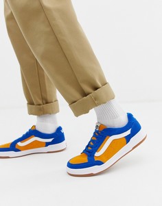Желтые кроссовки в стиле колор блок Vans Highland-Желтый