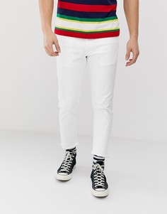 Белые эластичные джинсы скинни укороченного кроя Polo Ralph Lauren Eldridge-Белый