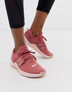 Розовые кроссовки Nike Training free metcon 2-Розовый
