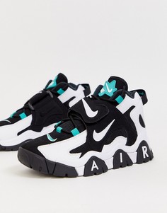 Черно-белые кроссовки Nike Barrage-Черный