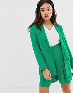 Зеленый блейзер ASOS DESIGN