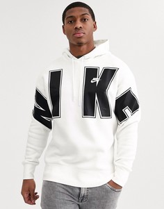 Худи белого цвета Nike-Белый