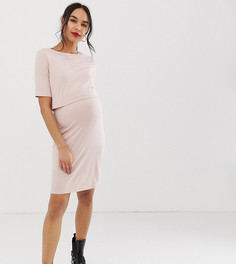Светло-розовое платье New Look Maternity-Розовый