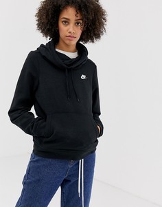 Худи из флиса черного цвета Nike - Club-Черный