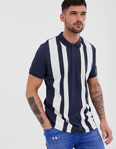 Темно-синее поло Jack & Jones Originals-Темно-синий