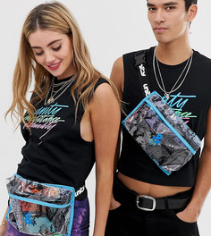 Сумка со змеиным принтом ASOS DESIGN x glaad & unisex-Очистить