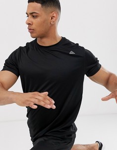 Черная футболка Reebok-Черный
