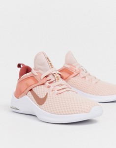 Розовые кроссовки Nike Training air max bella-Розовый