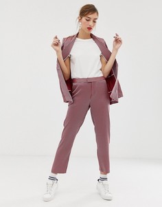 Брюки в полоску Custommade Adia-Красный