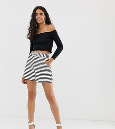 Шорты в полоску Miss Selfridge-Мульти
