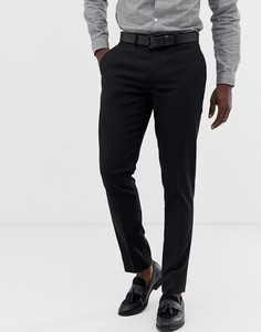 Черные брюки скинни ASOS DESIGN-Черный