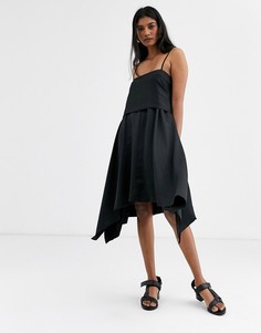 Многослойное платье-трансформер Soaked In Luxury-Черный