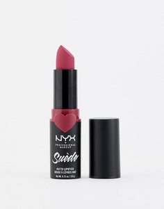 Матовые губные помады NYX Professional Makeup Suede (Sweet Tooth)-Розовый