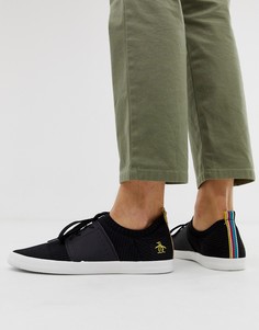 Черные трикотажные кроссовки Original Penguin-Черный