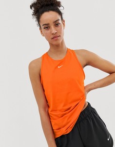 Оранжевая майка Nike Pro Training-Оранжевый