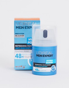 Увлажняющий крем LOreal Men Expert Hydra Power Refreshing Moisturiser - 50 мл-Бесцветный