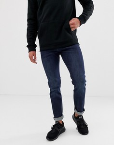 Темные узкие джинсы Armani Exchange J13-Синий