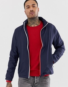 Куртка с красно-белой молнией Tommy Hilfiger-Синий