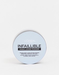 Рассыпчатая закрепляющая пудра LOreal Paris Infallible 01 Universal-Бесцветный Loreal