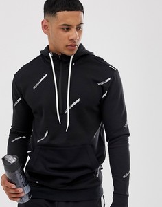 Худи черного цвета Reebok meet you there-Черный