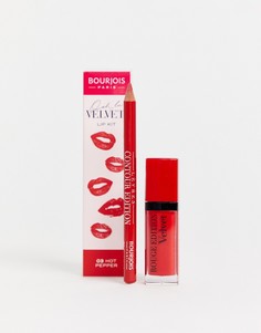 Набор для макияжа губ Bourjois Hot Pepper - СКИДКА 26%-Розовый