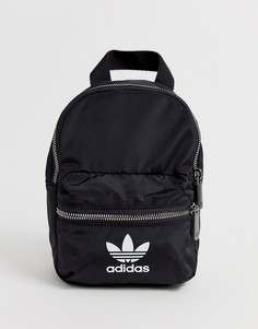 Маленький рюкзак с логотипом adidas Originals-Черный