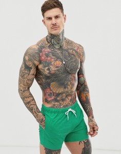 Шорты для плавания ASOS DESIGN-Зеленый