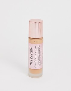 Скрывающая недостатки кожи и подчеркивающая черты лица тональная основа Revolution Conceal & Define-Розовый