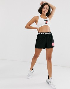 Черные шорты с логотипом Nike Training-Черный