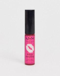 Масло для губ NYX Professional Makeup This Is Everything - Ягодный-Розовый