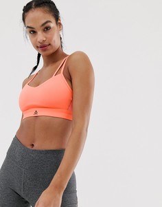 Коралловый бюстгальтер Reebok-Розовый