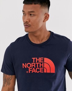 Темно-синяя футболка The North Face Easy-Темно-синий