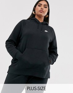 Худи черного цвета Nike Plus Essentials-Черный