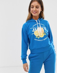 Худи с логотипом в виде лимона Juicy By Juicy-Синий