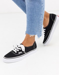 Черные кроссовки Vans Classic-Черный