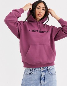 Худи с логотипом Carhartt WIP-Розовый
