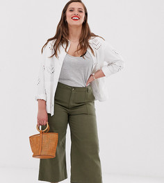 Брюки в стиле милитари Urban Bliss Plus-Зеленый