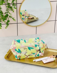 Косметичка с принтом лимонов Skinnydip-Желтый