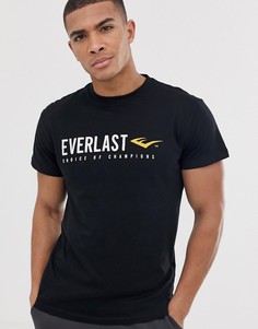 Футболка с круглым вырезом Everlast-Черный